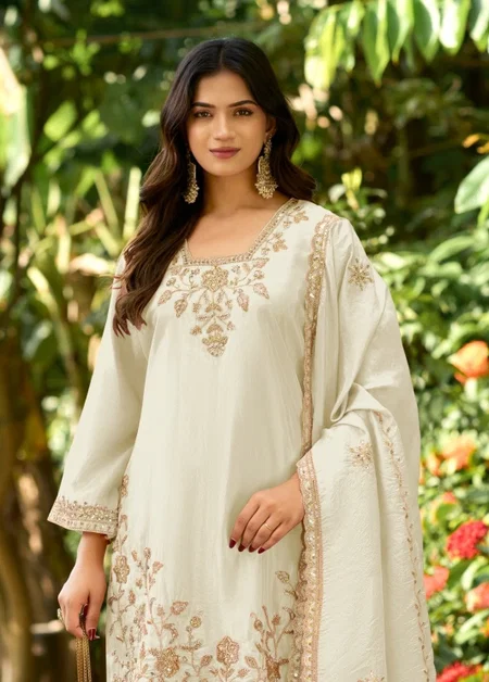 D 3534 A To D By Deepsy Viscose Tissue Readymade Pakistani Salwar Suits 